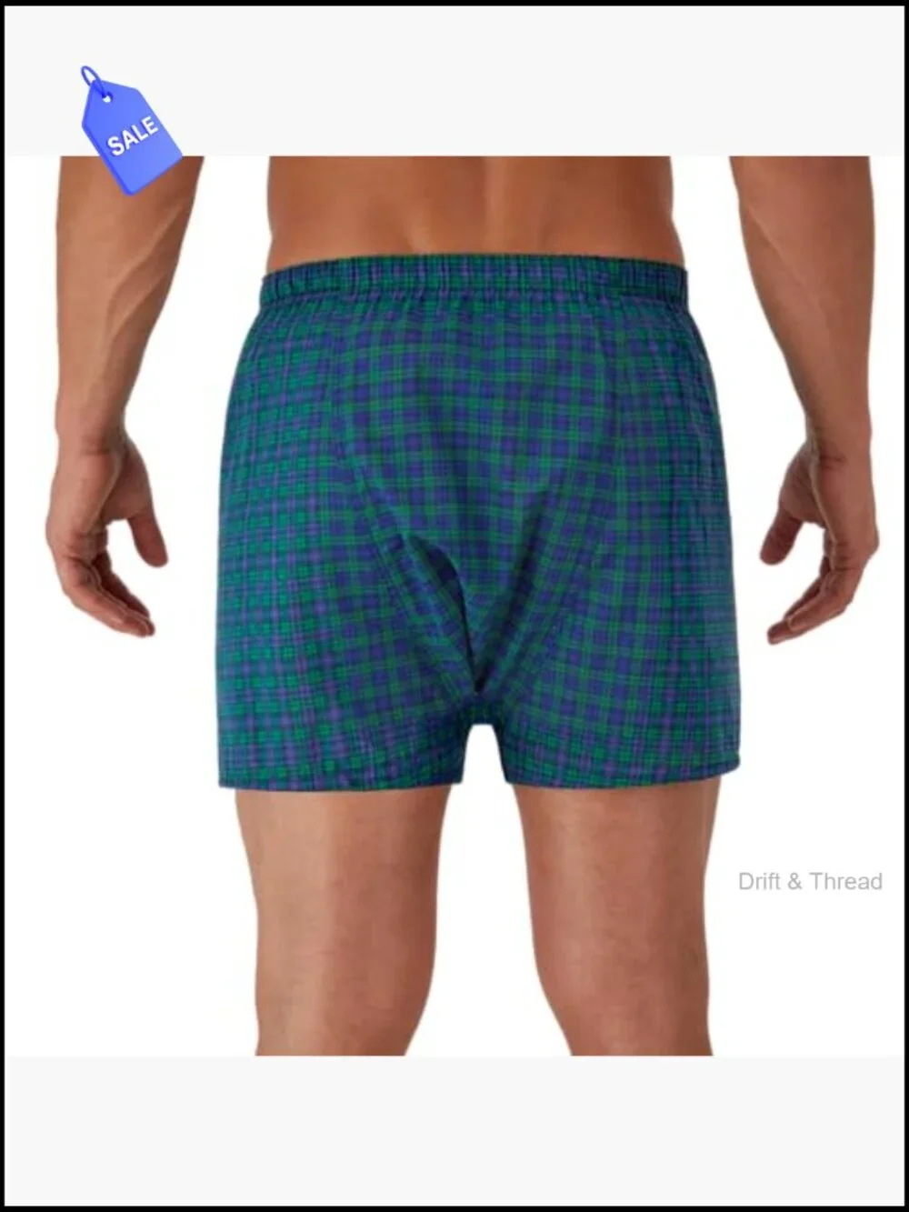 Men's 5-Pack Cool Cotton Boxers Moisture-Wicking Breathable